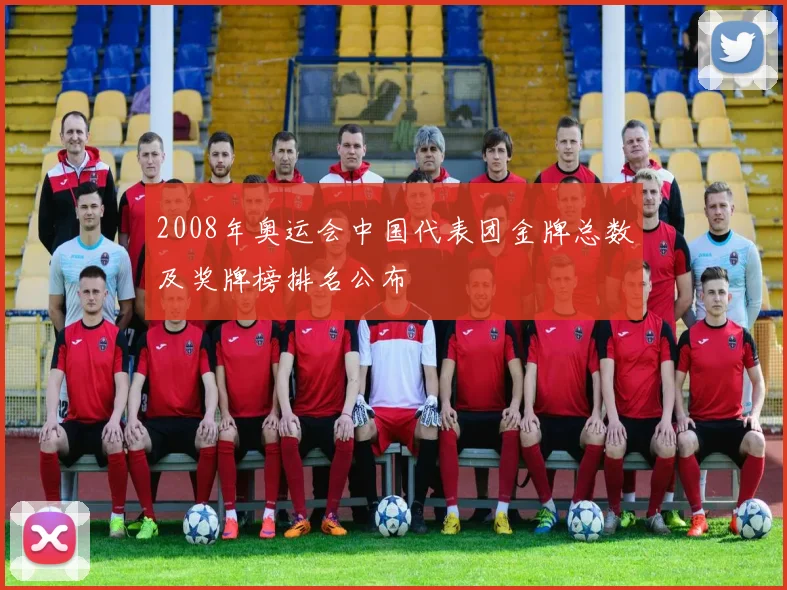 2008年奥运会中国代表团金牌总数及奖牌榜排名公布